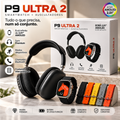 Smartwatch Ultra 2™ + 7 Pulseiras + Auscultadores P9
